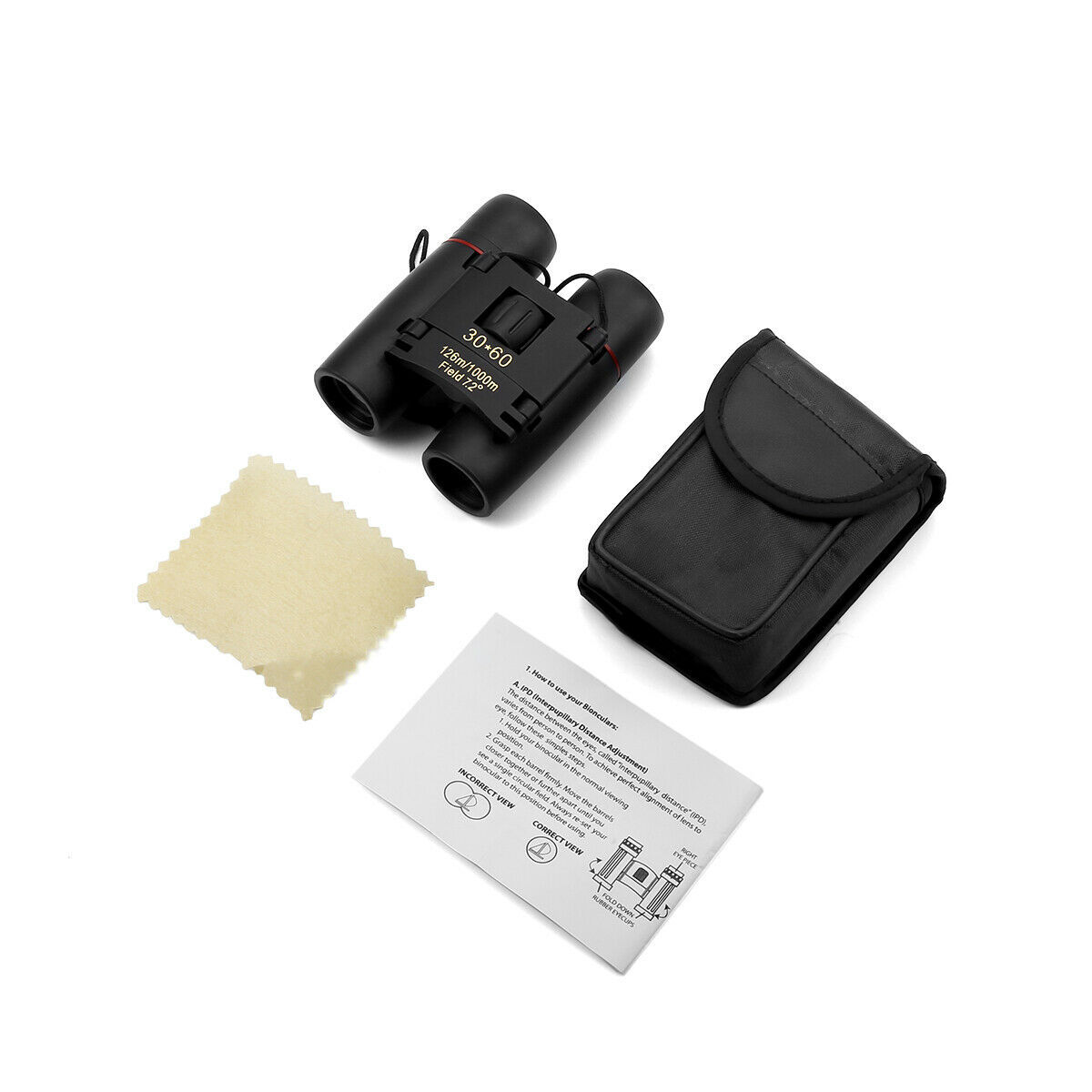 Compact 30x60 Zoom Binoculars for Hiking & Bird Watching - Image 8