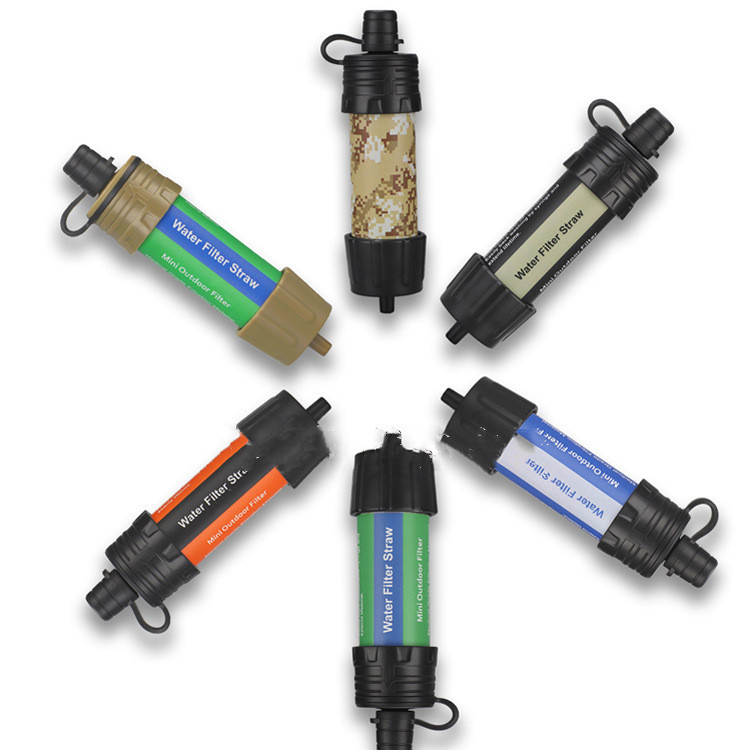 Mini Emergency Water Filter Straw for Hiking & Survival - Image 2