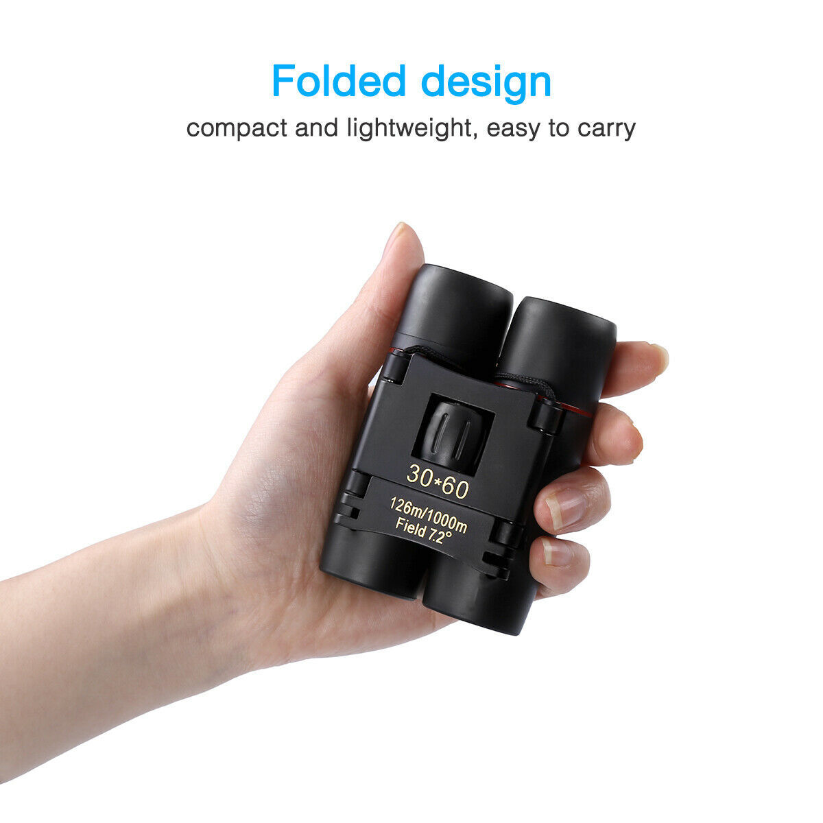 Compact 30x60 Zoom Binoculars for Hiking & Bird Watching - Image 4