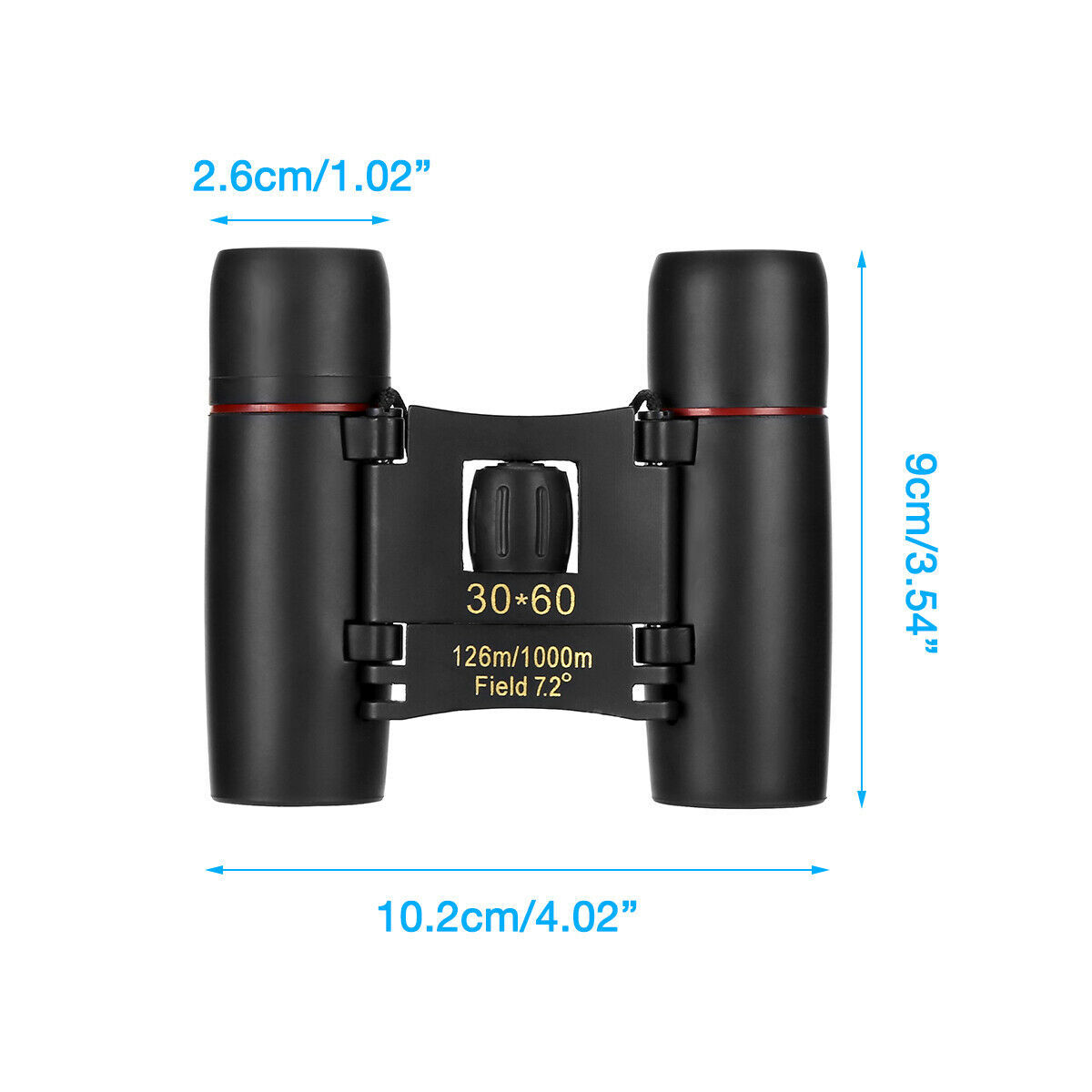 Compact 30x60 Zoom Binoculars for Hiking & Bird Watching - Image 7